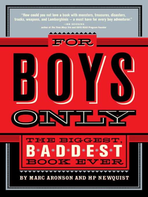 Title details for For Boys Only by Marc Aronson - Wait list